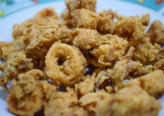 Calamari Crispy aka Cumi Goreng Tepung