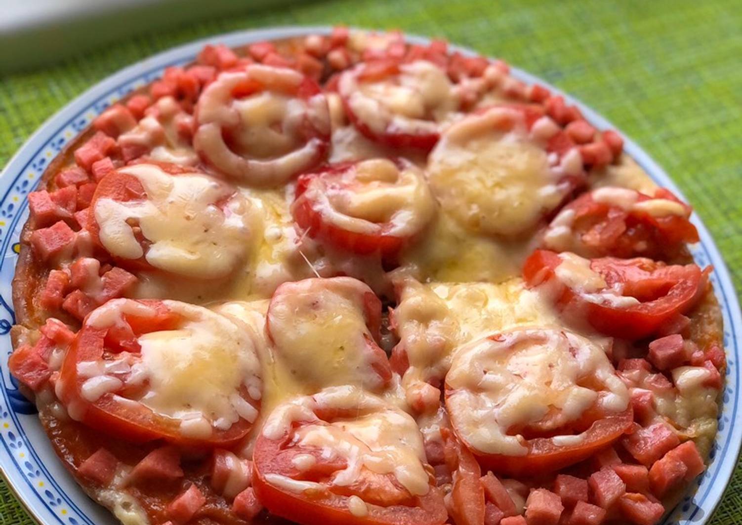 пицца на сковороде за 10 минут грибная фото 79