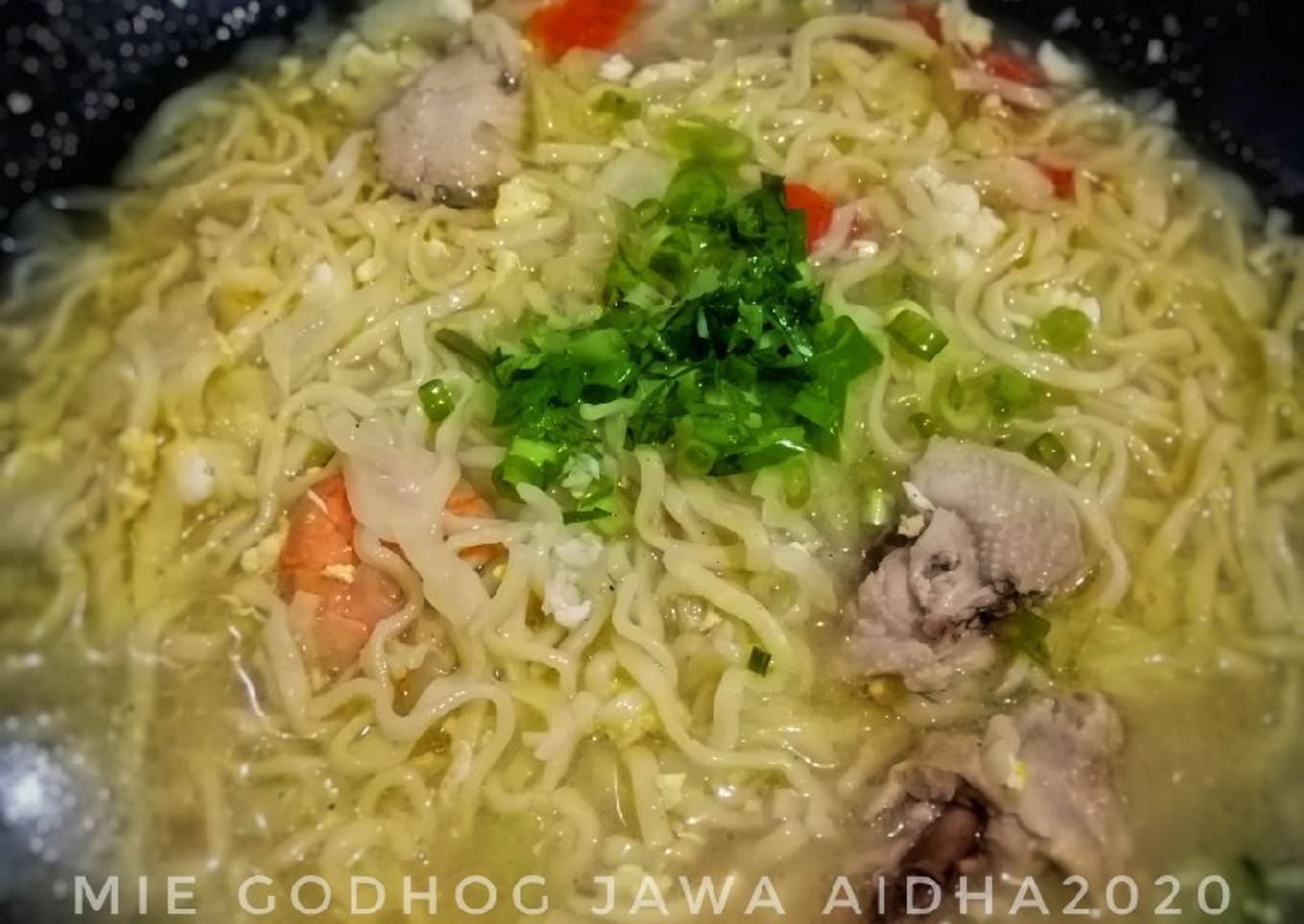 Mie godhog jawa
