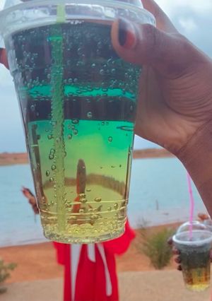 A picture of Dam mocktail 🍹.
