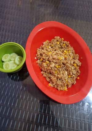 Foto resep Nasi goreng udang spesial
