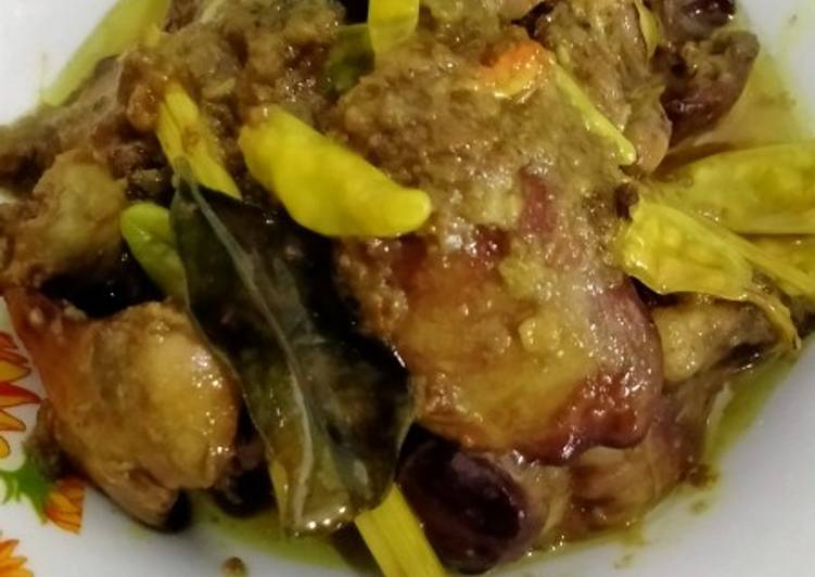Resep Rempelo ati bumbu kuning Anti Gagal