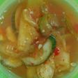Asinan nanas timun