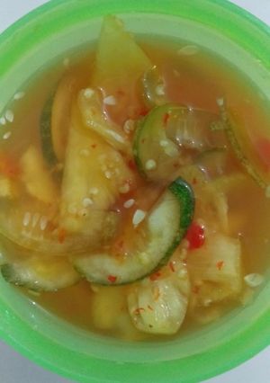 Foto resep Asinan nanas timun