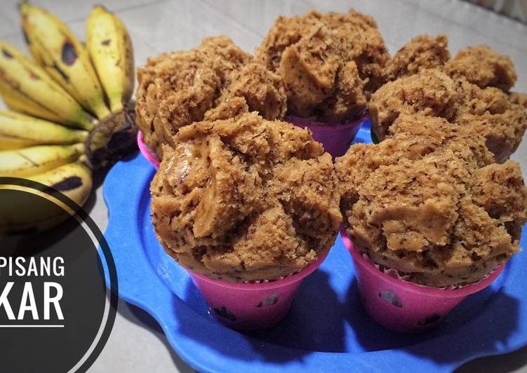 Resep Bolu kukus pisang mekar tanpa telur tanpa mixer oleh NHM Kitchen - Cookpad