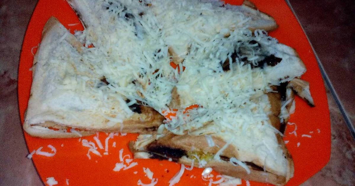 Resep Roti Panggang Toaster Pisang Coklat Keju Oleh Dewi Nurul Khasanah