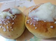 A picture of stuffed bun