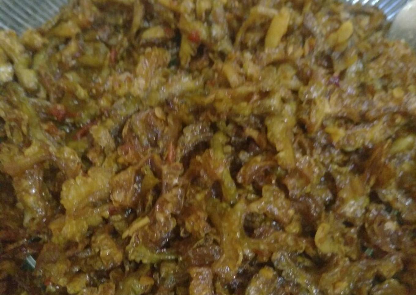 Cara Gampang Membuat Tumis pare vegetarian ala india yang Sempurna