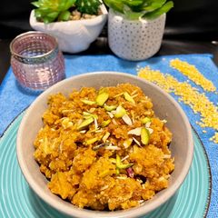 Moong Dal Halwa A picture of Moong Dal Halwa.