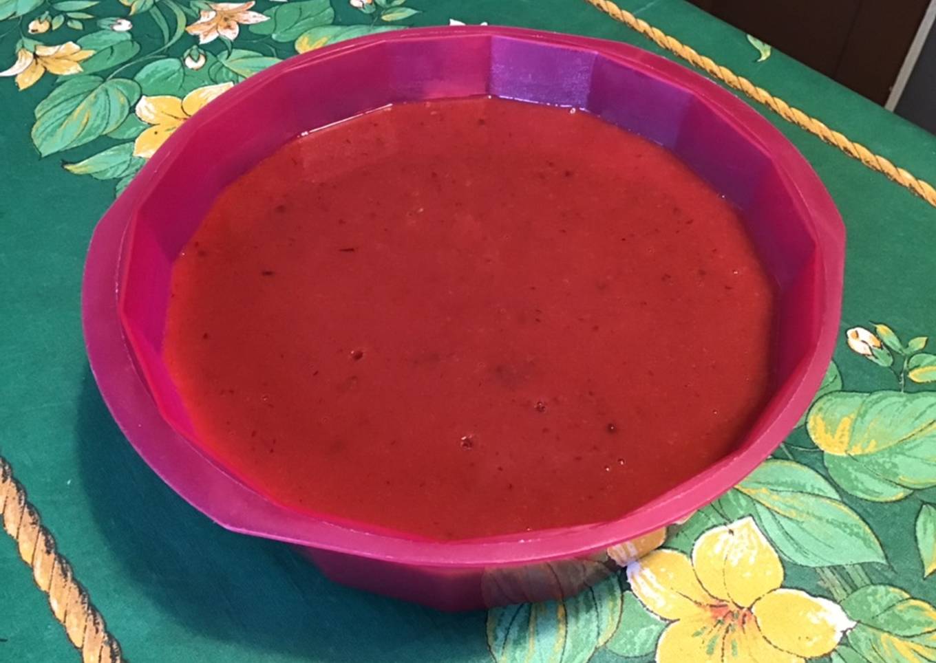 Compote multi fruits (prunes, pêches, mûres)