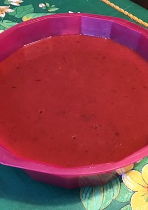 Une photo de Compote multi fruits (prunes, pêches, mûres)