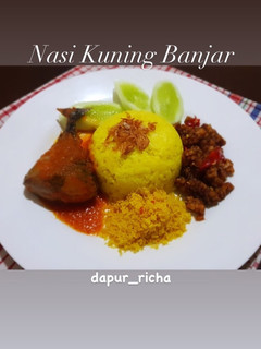 Foto resep Nasi Kuning Banjar