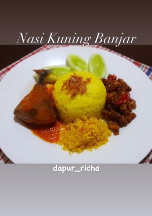 Foto resep Nasi Kuning Banjar