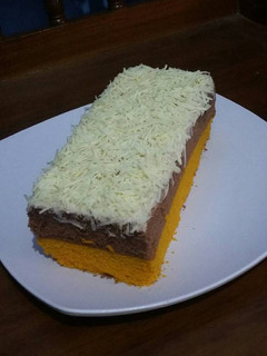Foto resep Bolu kukus lapis dua warna