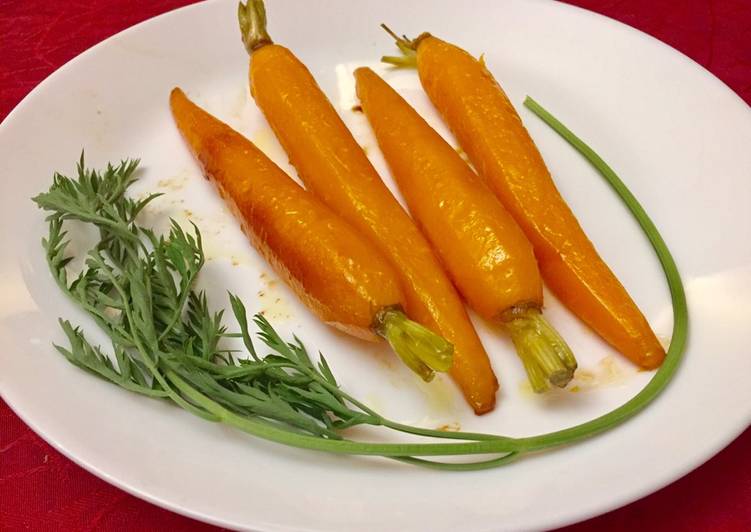 Carottes nouvelles glacées