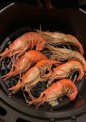 รูปของ กุ้งย่างง๊ายง่าย airfryer