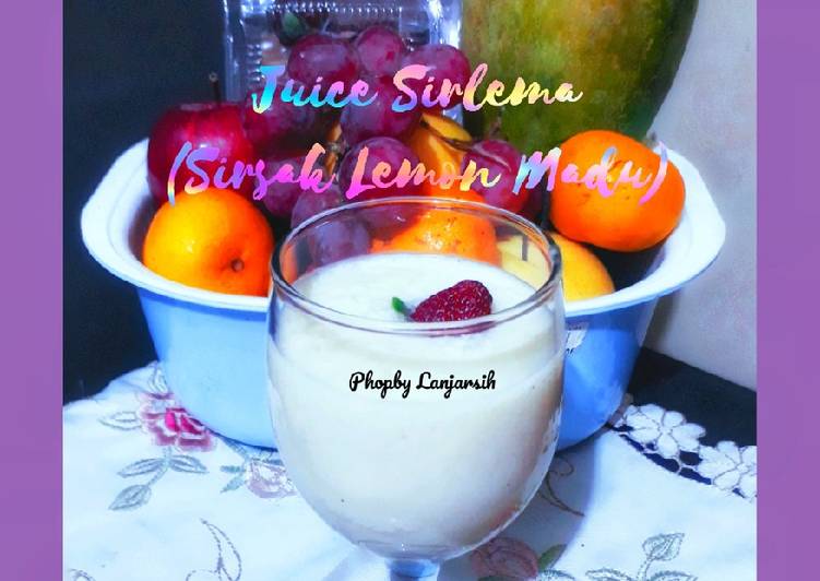 Juice Sirlema (Sirsak Lemon Madu)