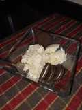Helado de yogurt griego natural