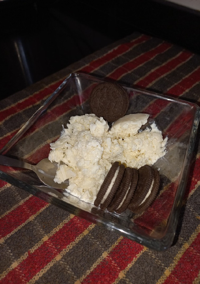 Una foto de Helado de yogurt griego natural