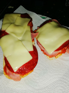 Una foto de Panninis caseros Pan/Pizza