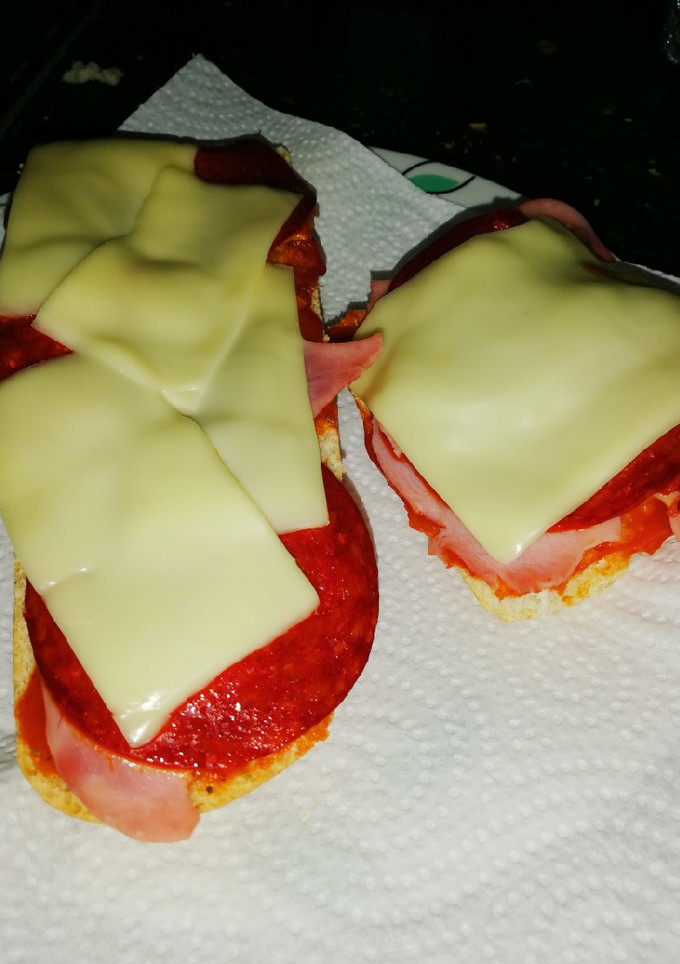 Una foto de Panninis caseros Pan/Pizza