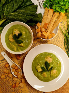 Foto resep Sup Krim Sawi Hijau