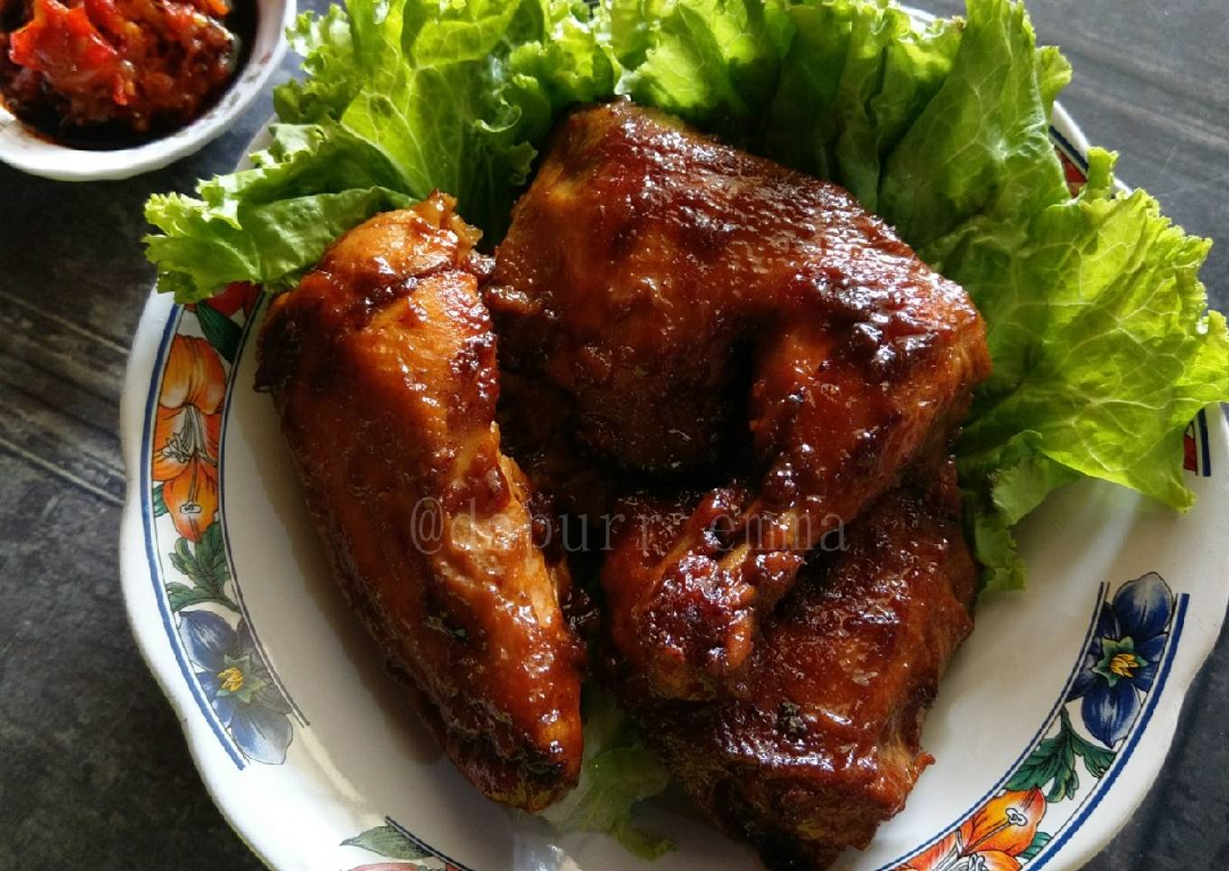 Ayam panggang santan