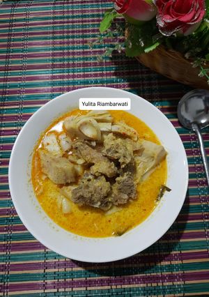 Foto resep 512. Gulai Tulang Sapi Nangka Muda