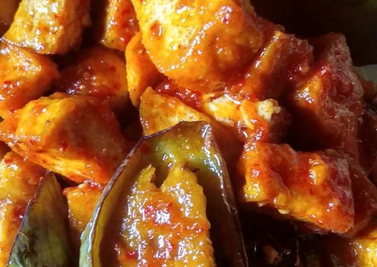 BIKIN NAGIH! Cara Membuat Terong Tahu Balado