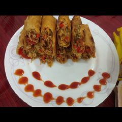 A picture of Veg spring roll.