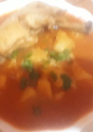 صورة لوصفة مرقة بطاطا