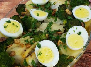 Foto de Bacalhau com Batatas e Brócolis