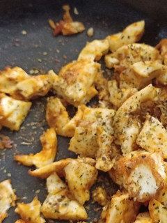 A picture of Spicy egg whites.