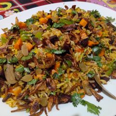 A picture of Veg fried rice.