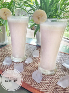 Foto resep Oat banana smoothies
