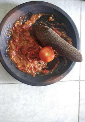 Foto resep Sambal terasi cobek