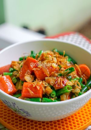 Foto resep Tumis Sosis & Kacang Panjang Asam Manis
