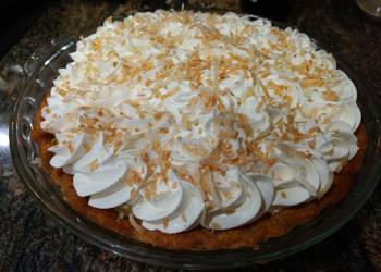 Latest Recipe Coconut cream pie Delicious Nutritious