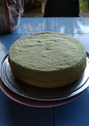 รูปของ เค้กใบเตยหม้อหุงข้าว