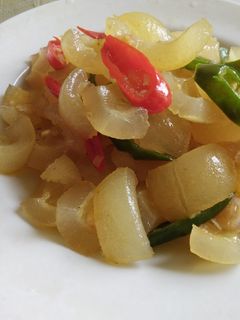 Foto resep Oseng Mercon Kikil