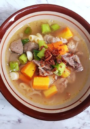 Foto resep Sup Daging sapi