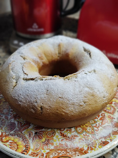 Una foto de Mi torta de bananas 🫶🏻 riquísima 😍