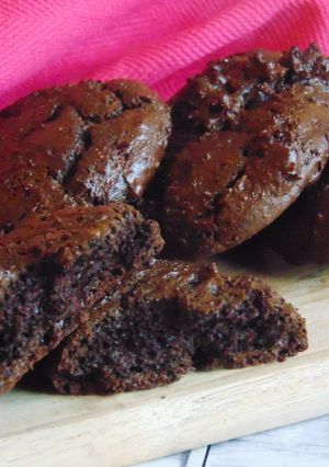 A picture of Chocolate Cake Cookies.
