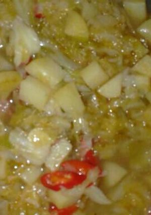 Foto resep Tumis kubis/kol dan ketang