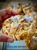 Scone irlandés de manzana