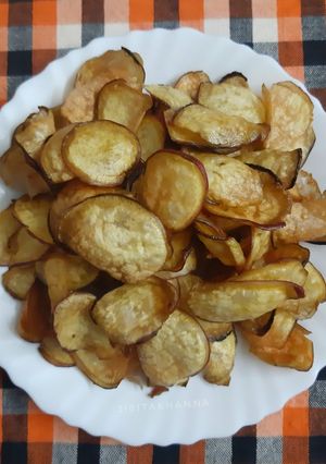 A picture of Sweet Potato Crisps/Chips.