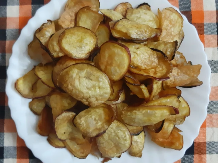 Simple Way Make Recipe Sweet Potato Crisps/Chips that is Perfect, Addictive}