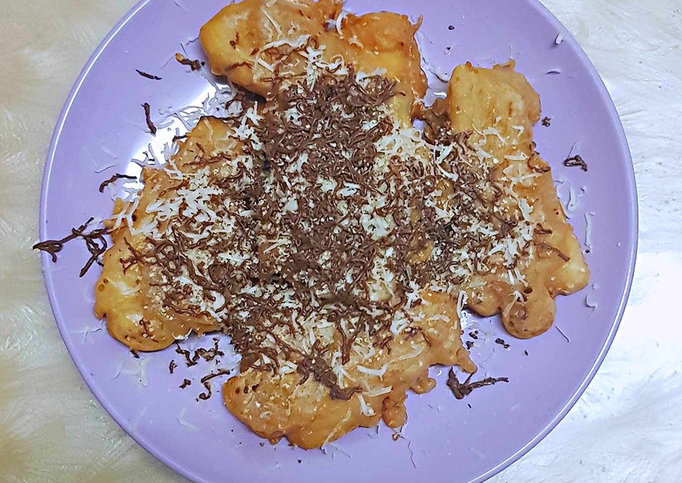 Pisang goreng no ribet