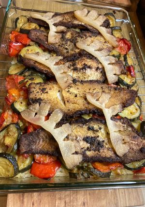 Mediterrán - halas rakottas 🐟 recept fotója