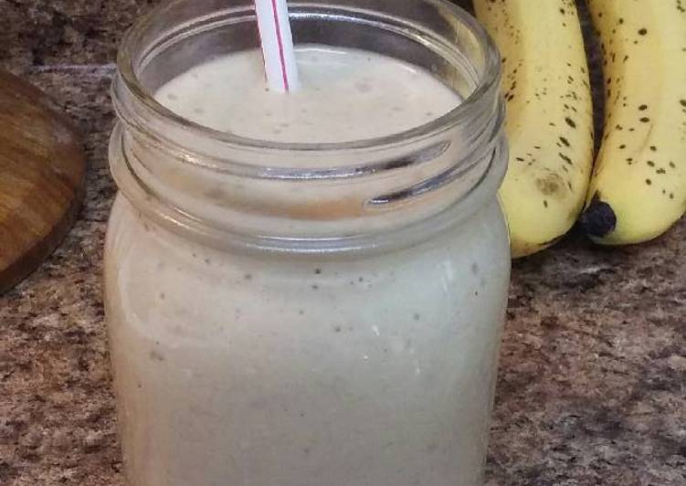 Steps to Make Favorite Banana Oatmeal Smoothie